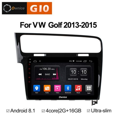 Ownice G10 S1907E  Volkswagen Golf 7 (Android 8.1)
